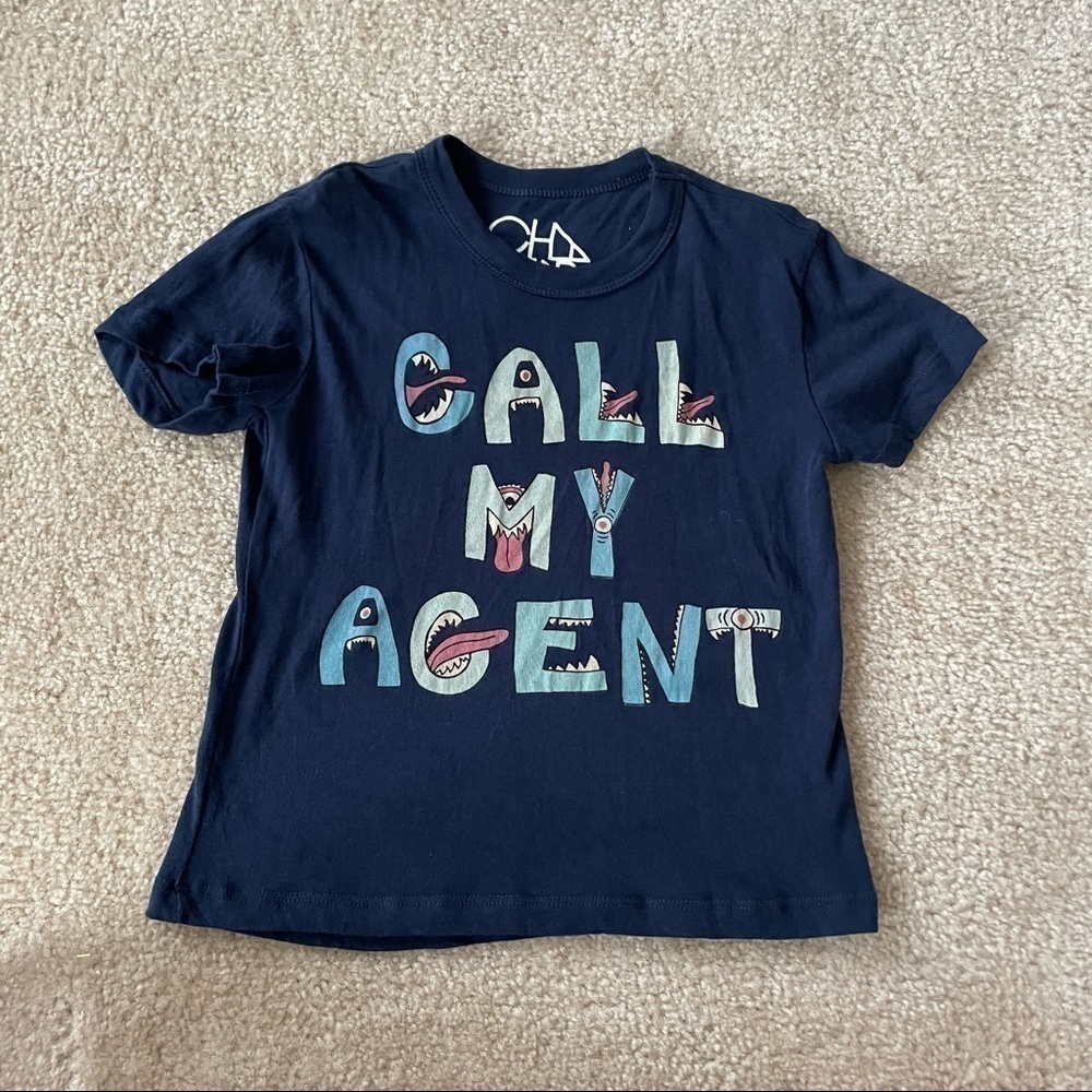 EUC Little Boys Cha Sor Graphic Short Sleeved T-Shirt!